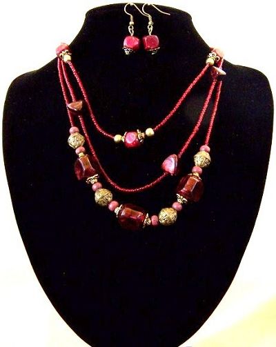 fashion jewellery pls -        CS 9658 TWO PIECE SET